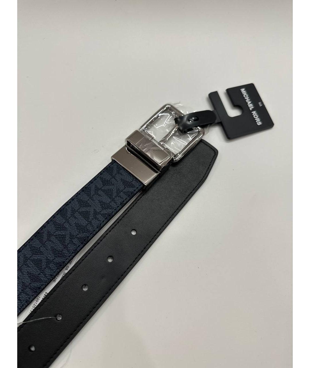 MICHAEL KORS Темно-синий ремень, фото 4