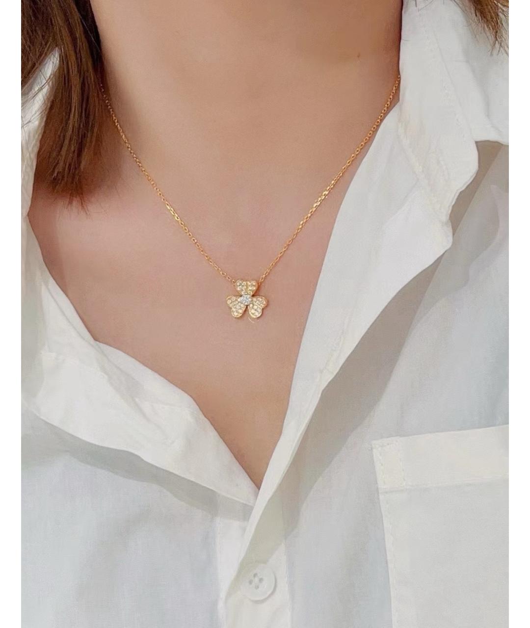 VAN CLEEF & ARPELS Золотое колье из розового золота, фото 4