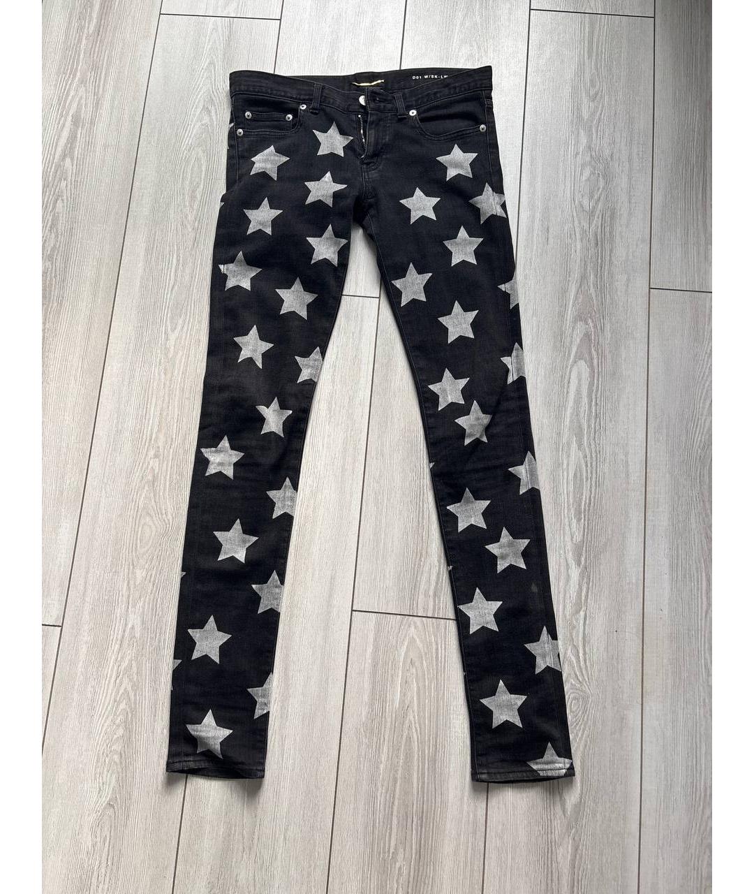 SAINT LAURENT Хлопковые джинсы слим, фото 4