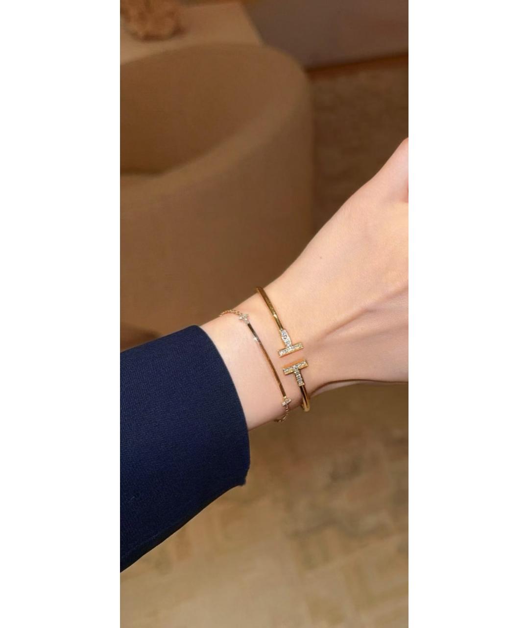 TIFFANY&CO Золотой браслет из розового золота, фото 8