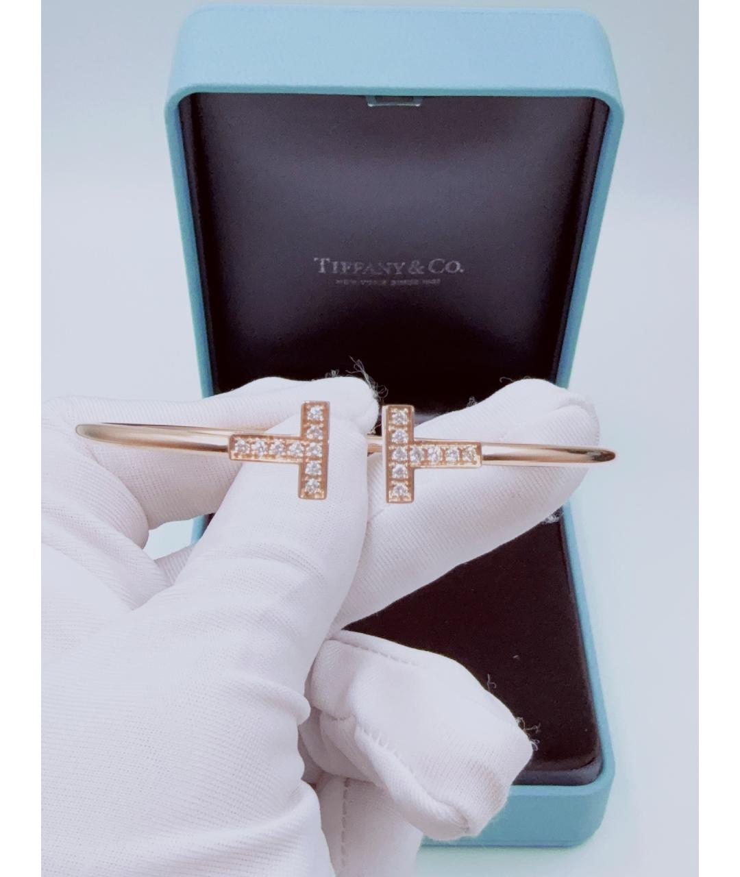 TIFFANY&CO Золотой браслет из розового золота, фото 9