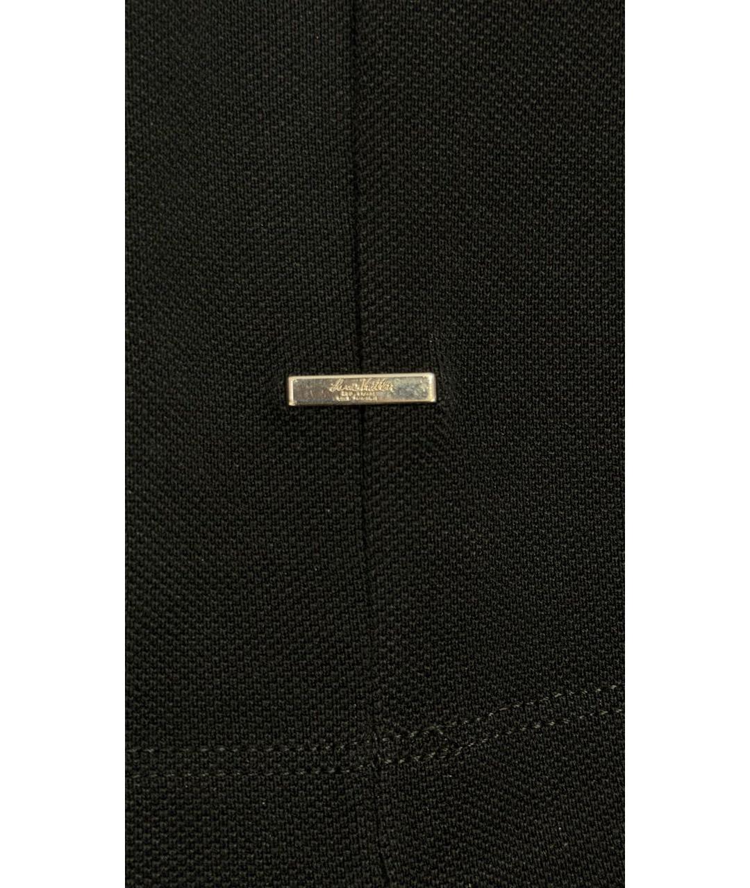LOUIS VUITTON Черная хлопковая футболка, фото 4