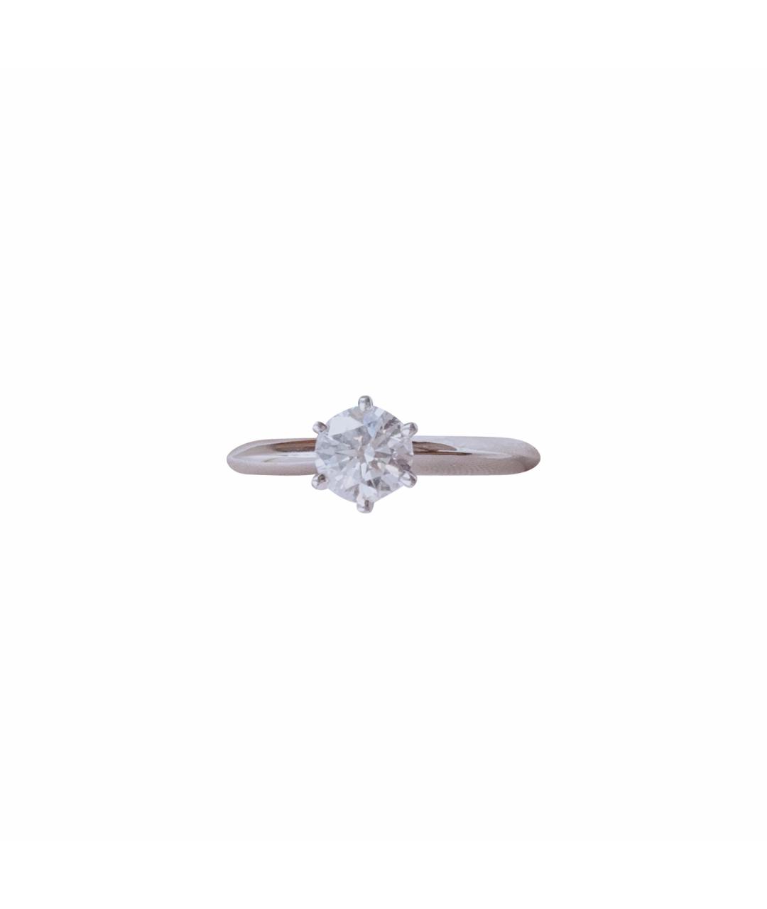 TIFFANY&CO Серебряное платиновое кольцо, фото 1