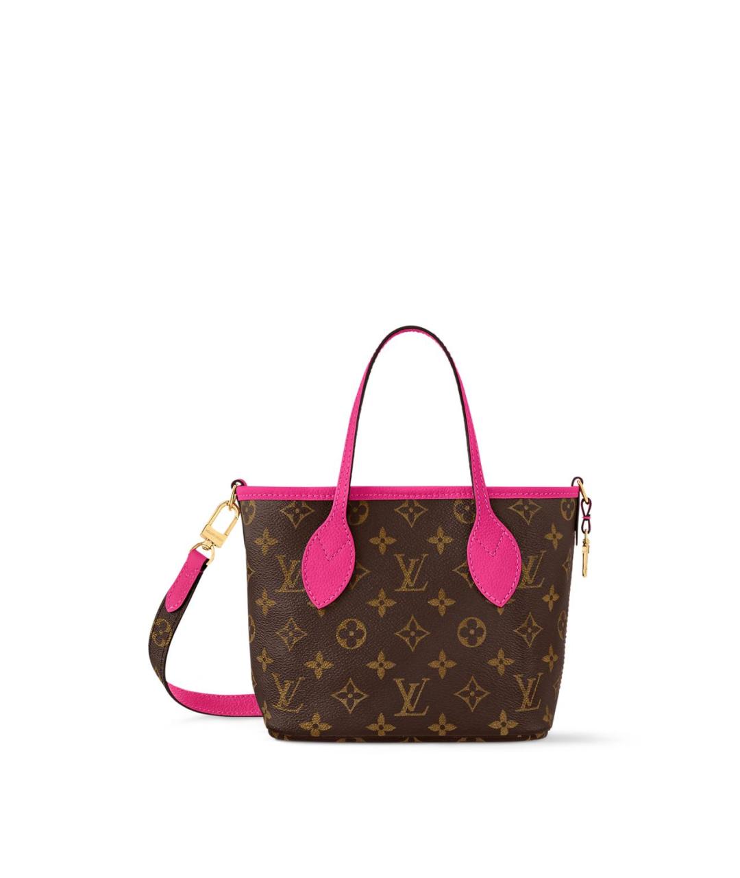 LOUIS VUITTON Коричневая сумка тоут из канвы, фото 3