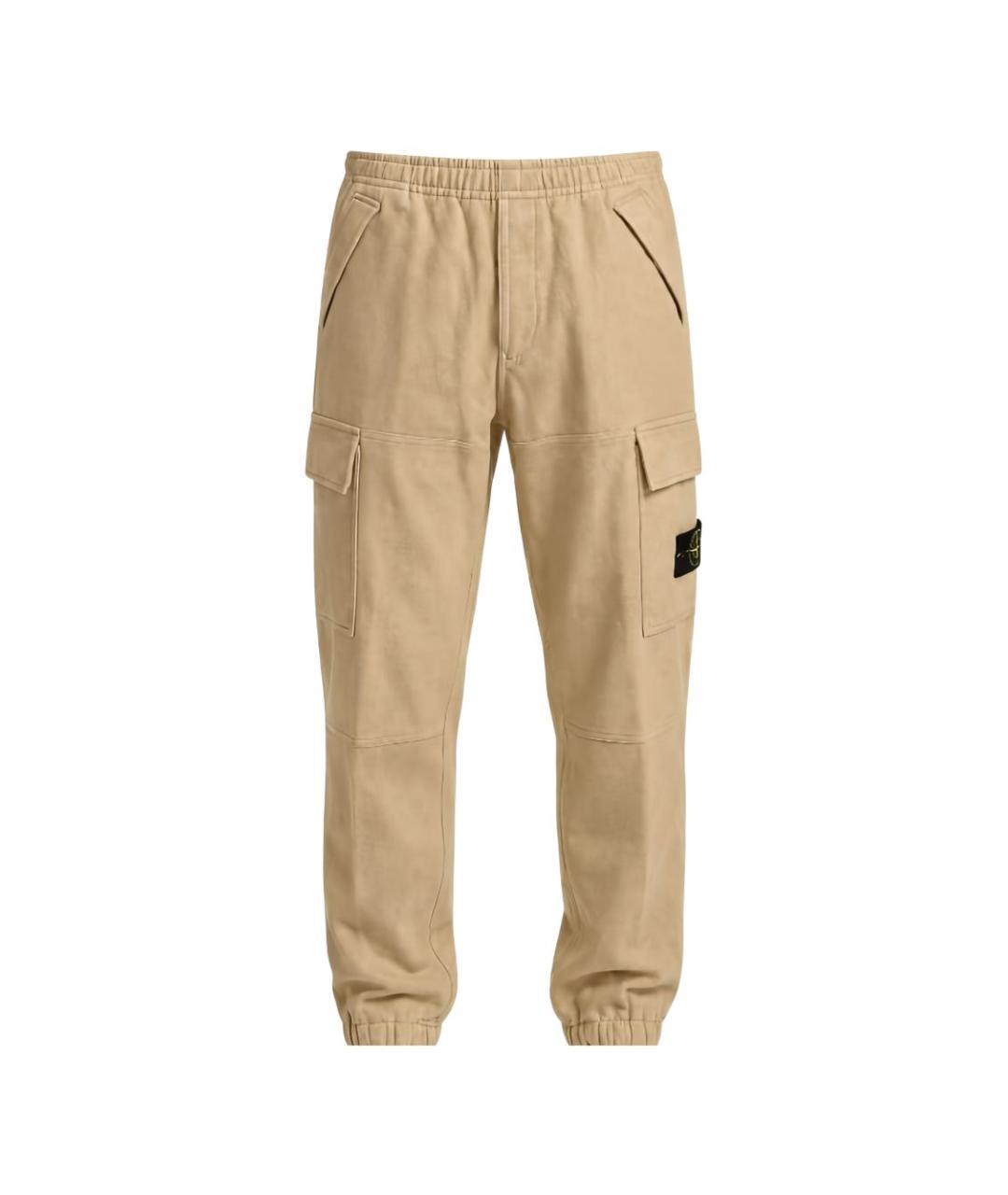 STONE ISLAND Полиэстеровые повседневные брюки, фото 3