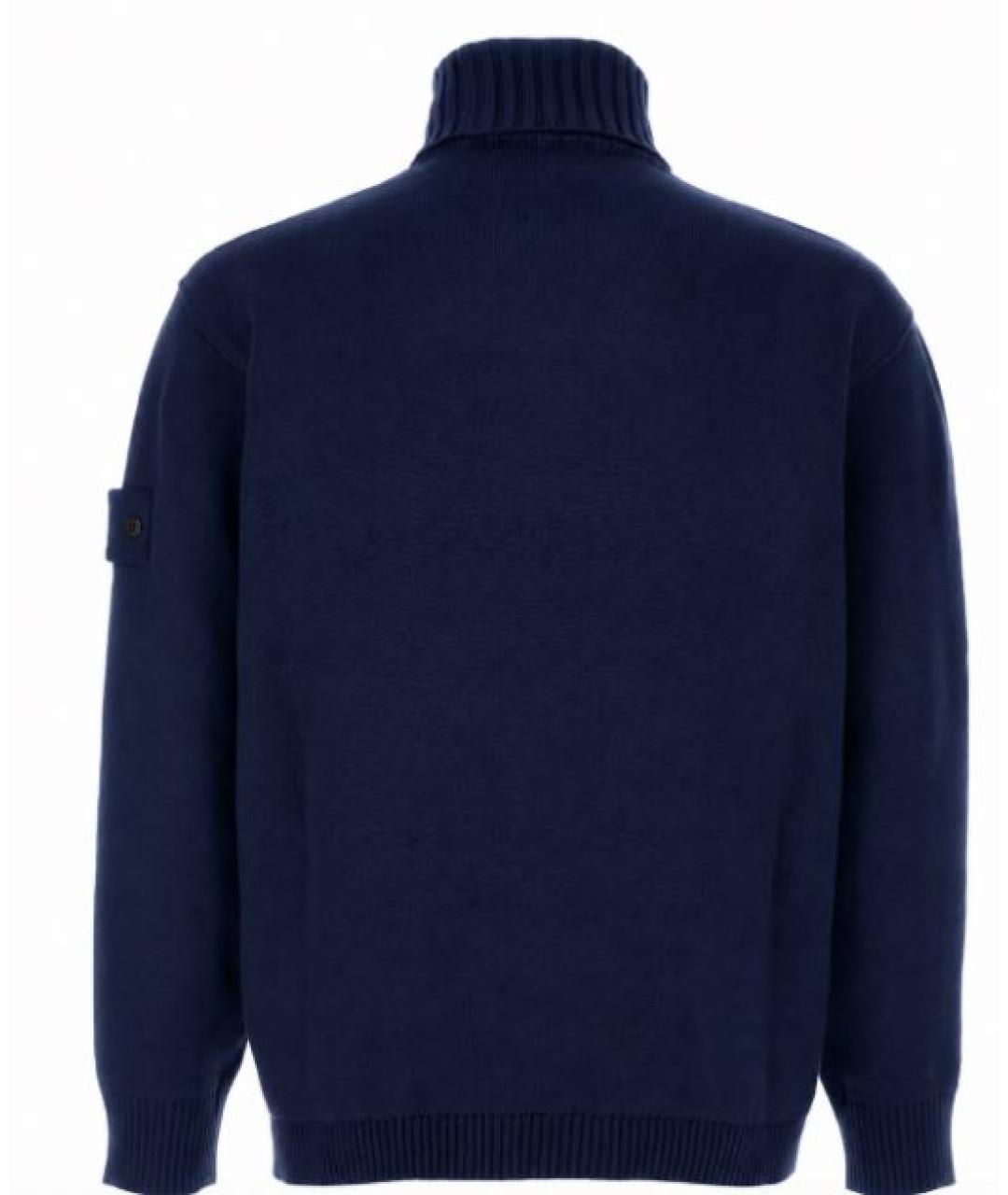 STONE ISLAND Синий джемпер / свитер, фото 2