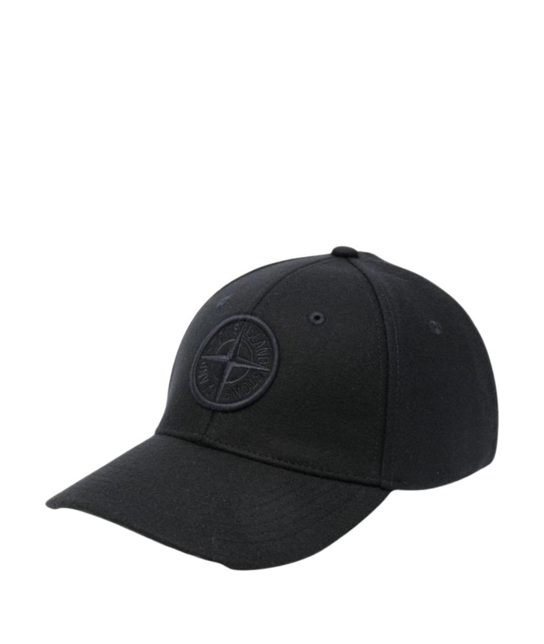STONE ISLAND Темно-синяя кепка/бейсболка, фото 1