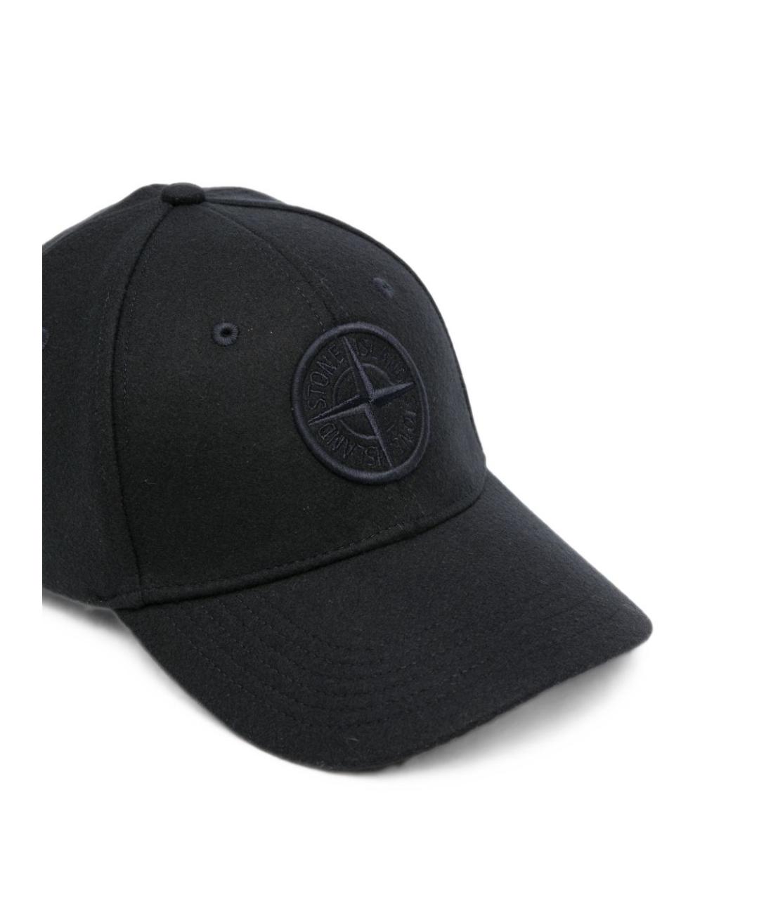 STONE ISLAND Темно-синяя кепка/бейсболка, фото 2