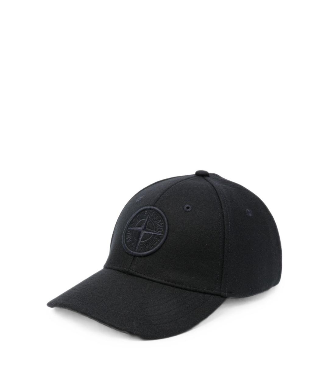 STONE ISLAND Темно-синяя кепка/бейсболка, фото 4