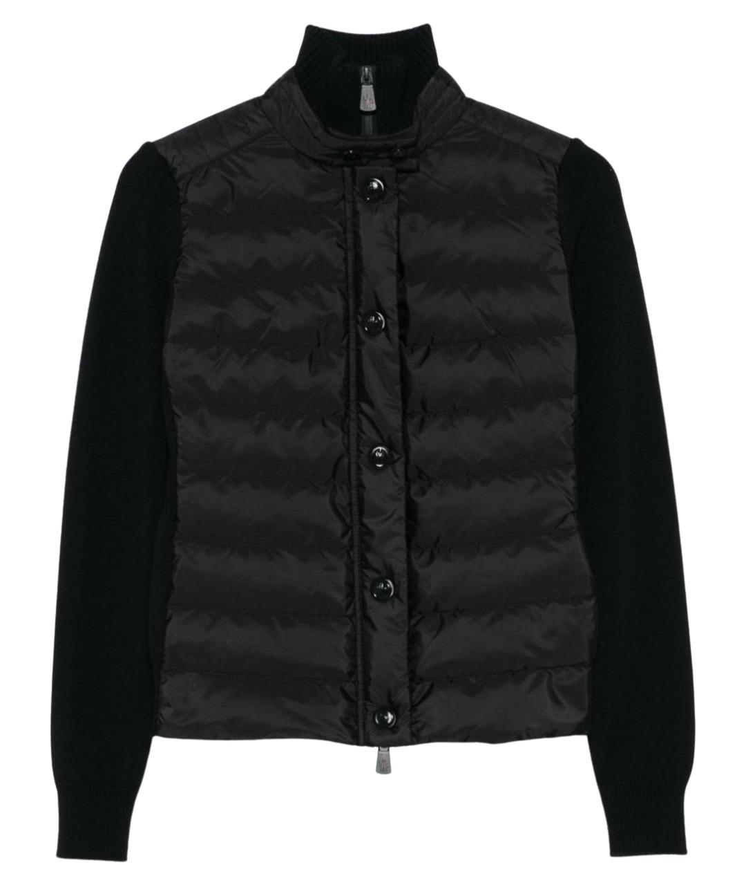 MONCLER GRENOBLE Черный кардиган, фото 1