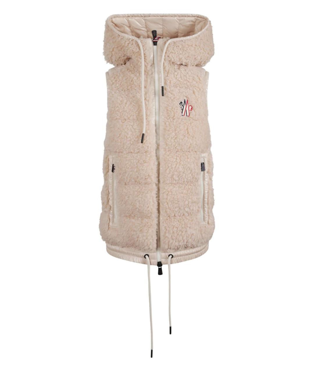 MONCLER GRENOBLE Бежевый жилет, фото 1