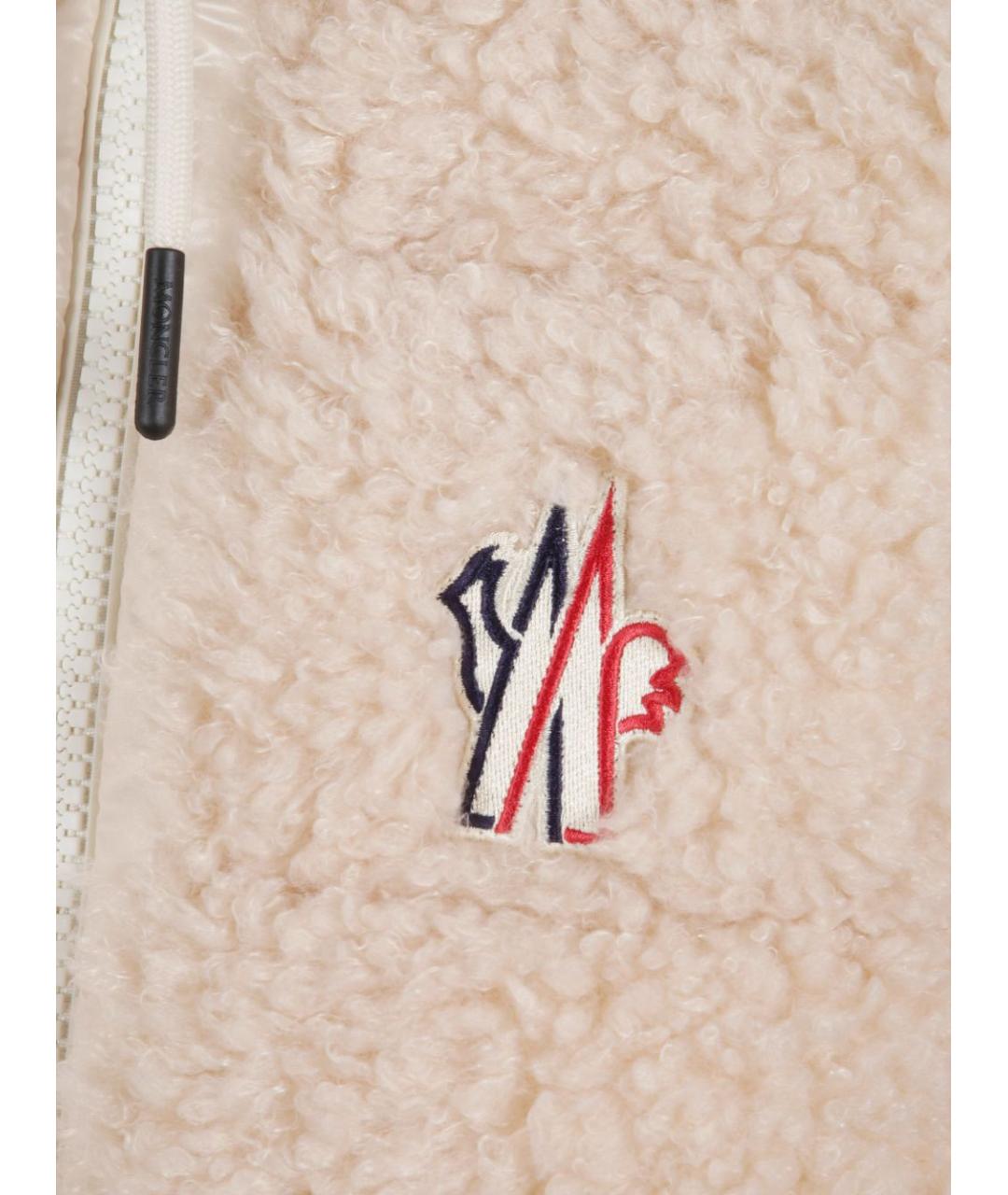 MONCLER GRENOBLE Бежевый жилет, фото 2