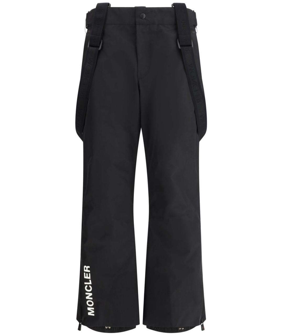 MONCLER GRENOBLE Черный синтетический комбинезон, фото 1