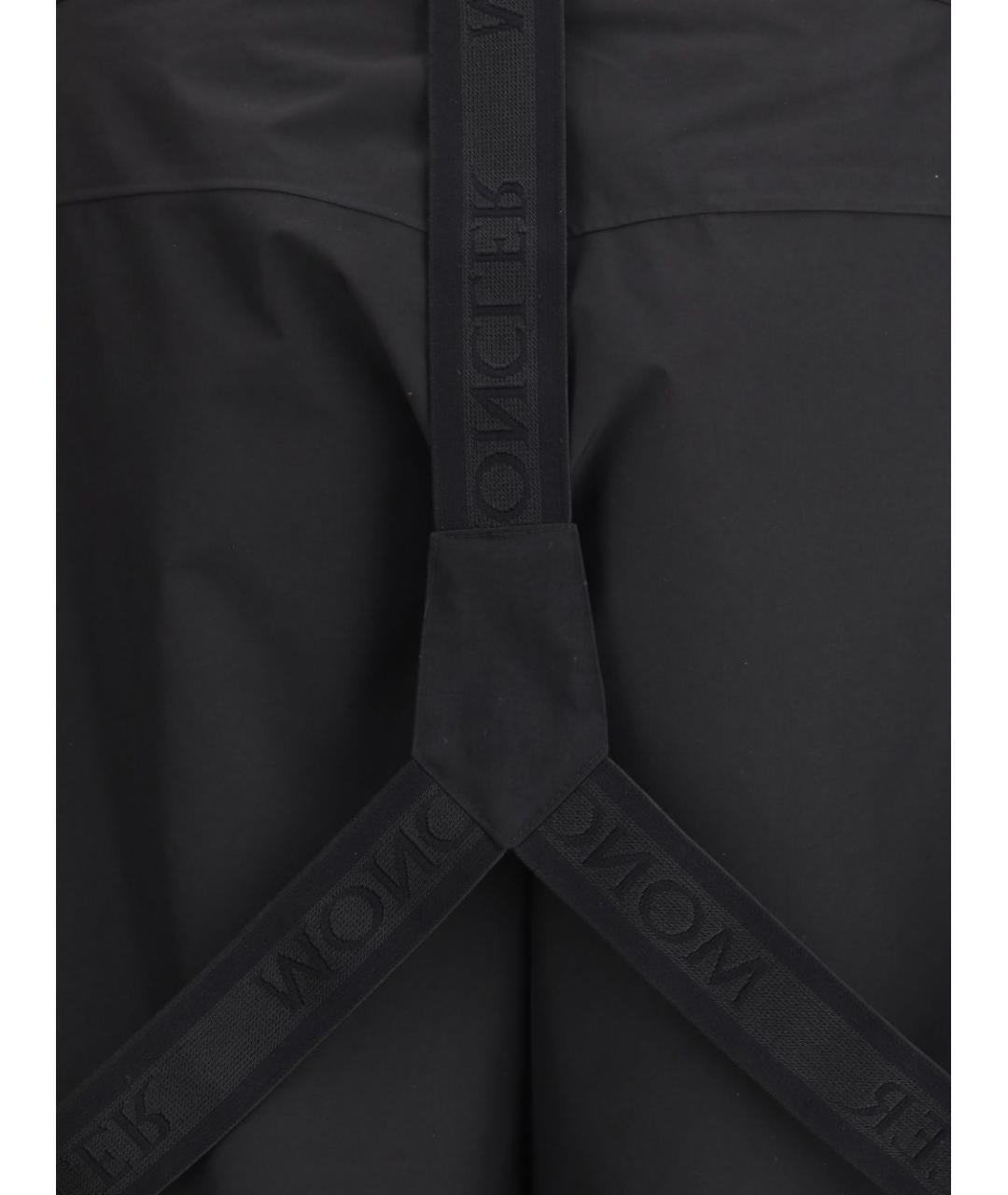 MONCLER GRENOBLE Черный синтетический комбинезон, фото 3