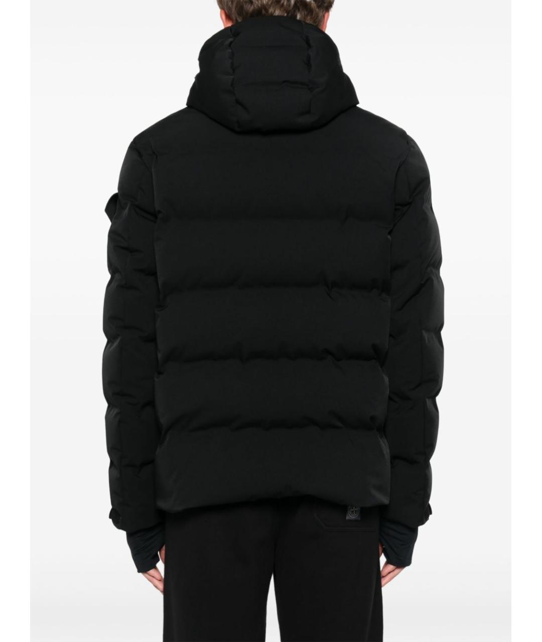 MONCLER GRENOBLE Черный синтетический пуховик, фото 3