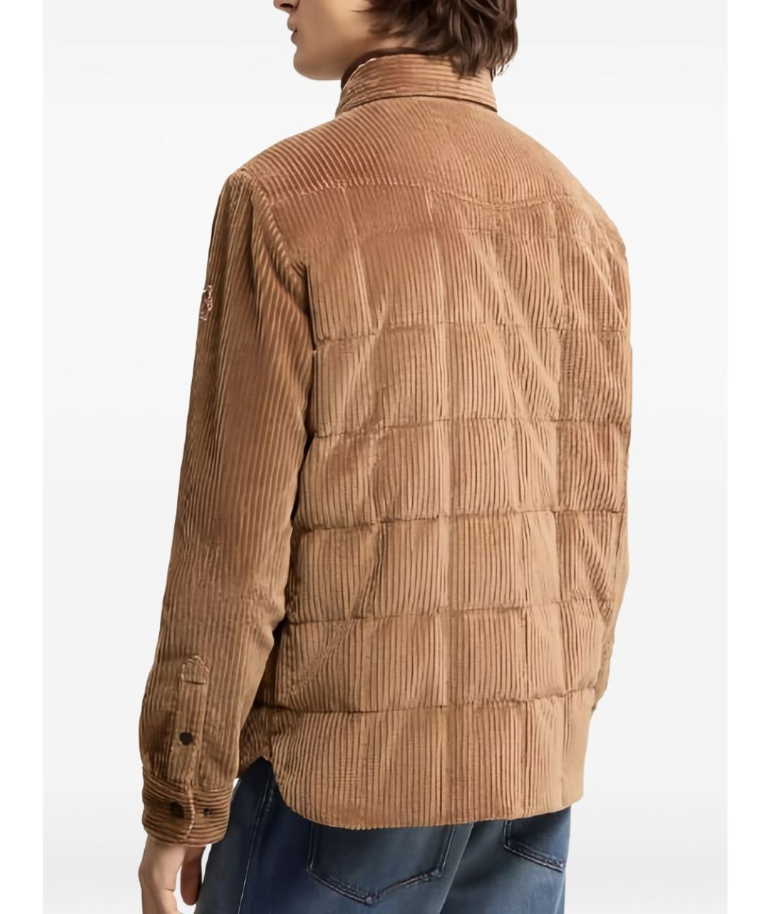 MONCLER GRENOBLE Бежевая куртка, фото 2