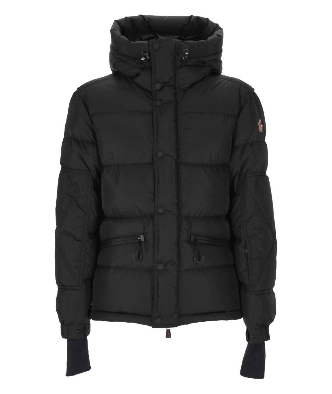 MONCLER GRENOBLE Черный синтетический пуховик, фото 5