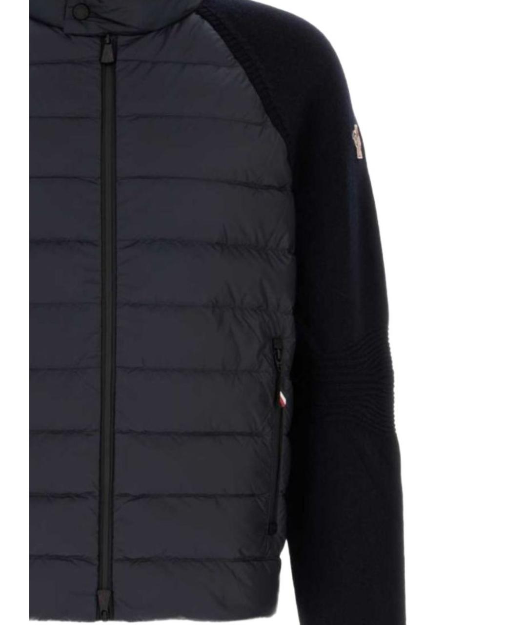 MONCLER GRENOBLE Темно-синий кардиган, фото 2