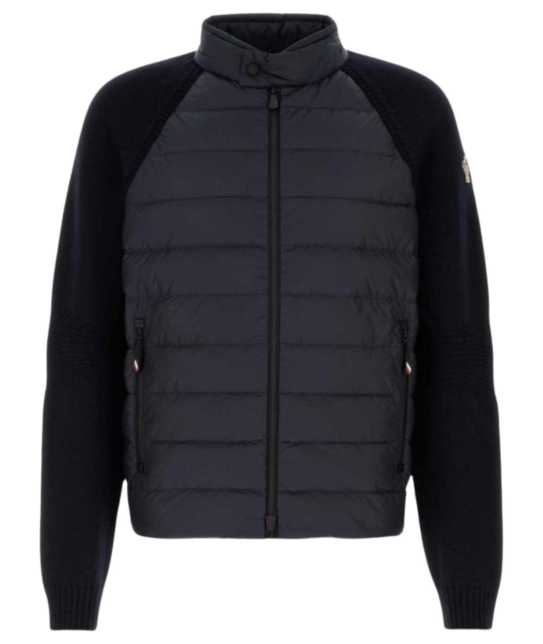 MONCLER GRENOBLE Темно-синий кардиган, фото 1