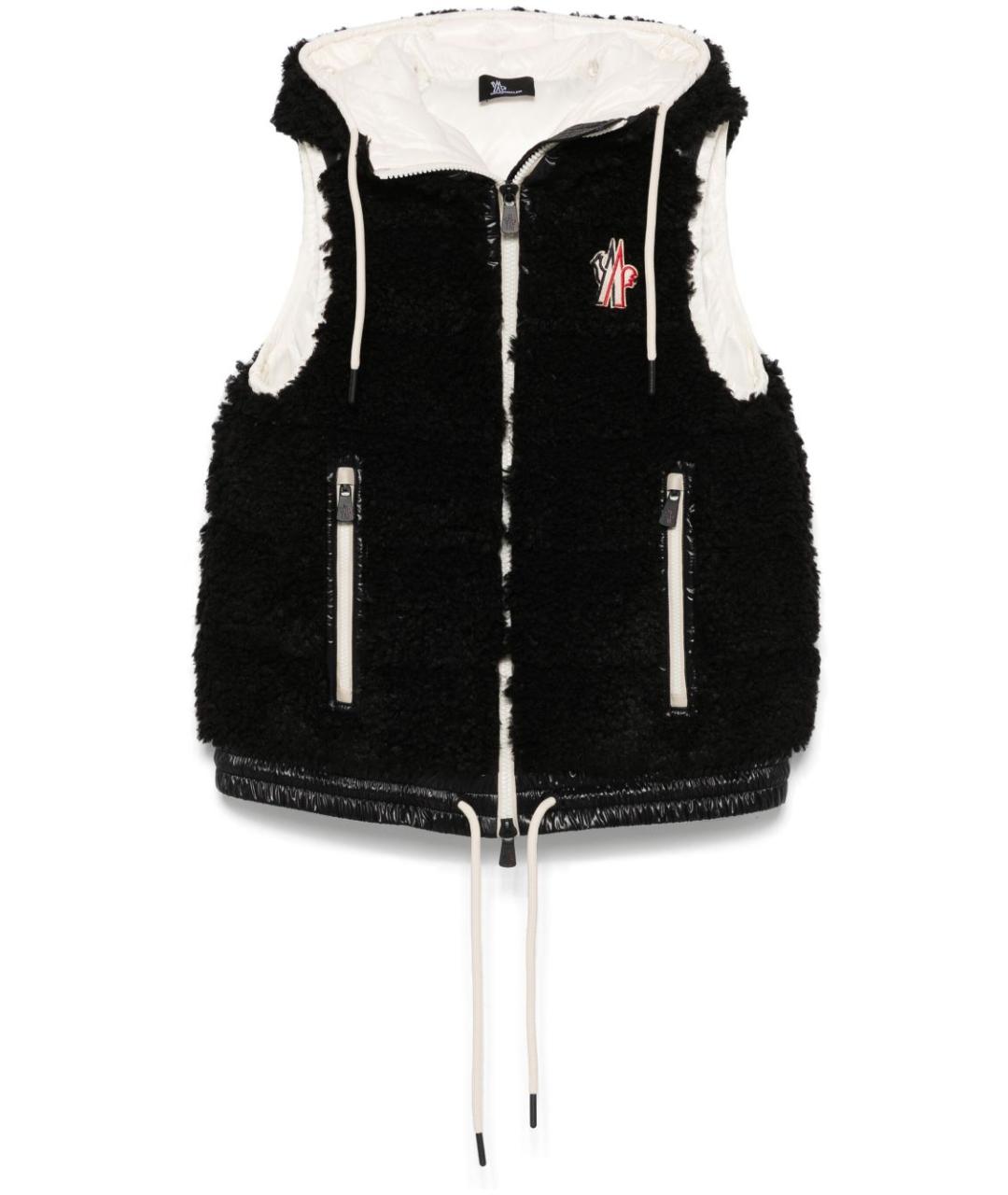MONCLER GRENOBLE Черный жилет, фото 6