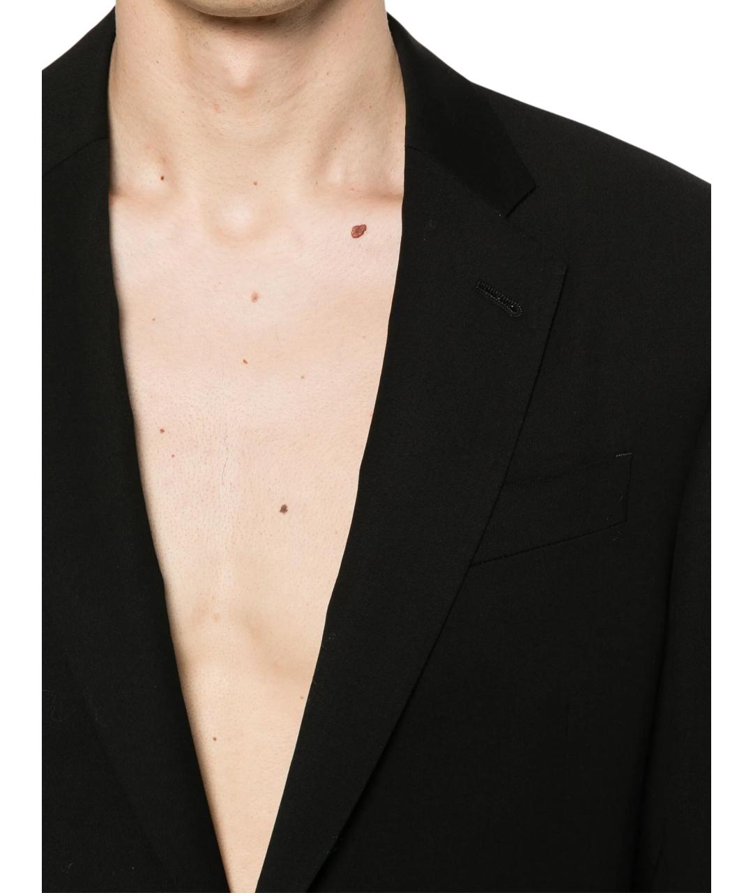 GIORGIO ARMANI Черный классический костюм, фото 4