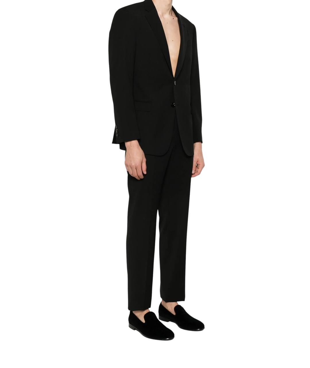 GIORGIO ARMANI Черный классический костюм, фото 2