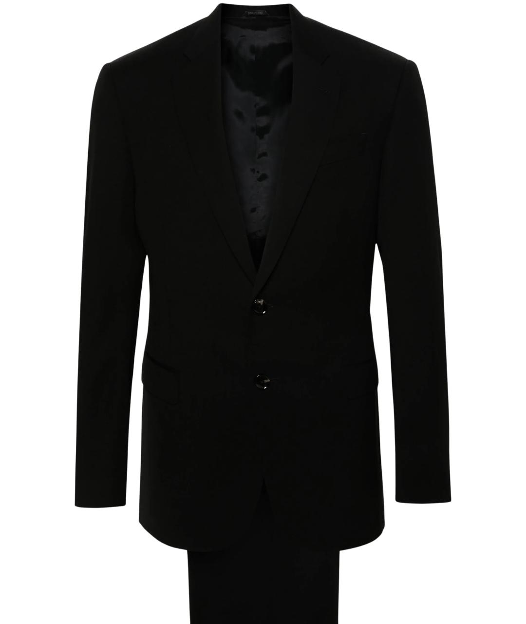 GIORGIO ARMANI Черный классический костюм, фото 1