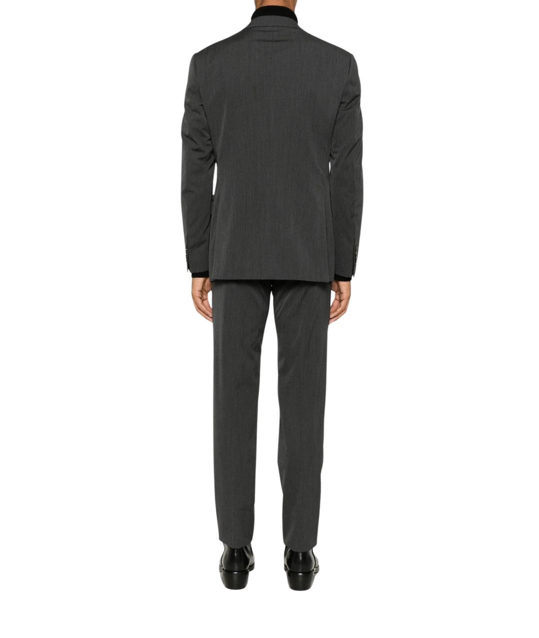 GIORGIO ARMANI Серый классический костюм, фото 3