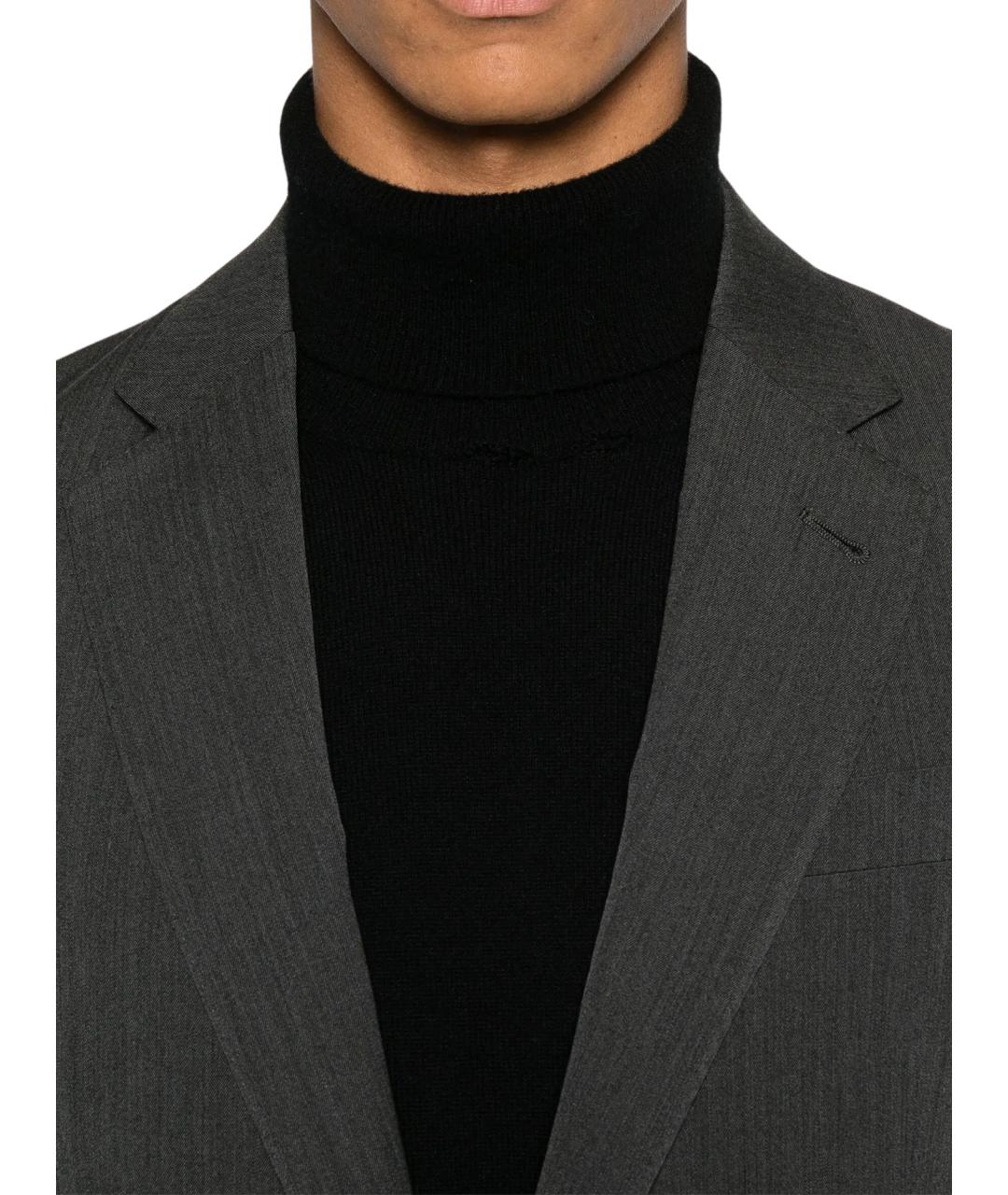 GIORGIO ARMANI Серый классический костюм, фото 4