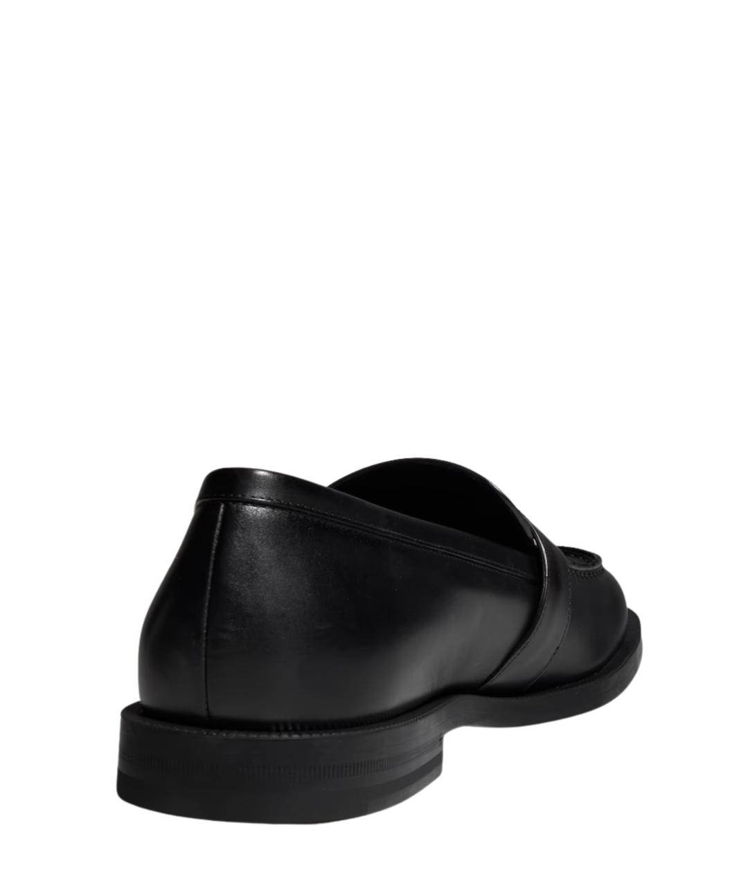 GUCCI Черные кожаные лоферы, фото 3