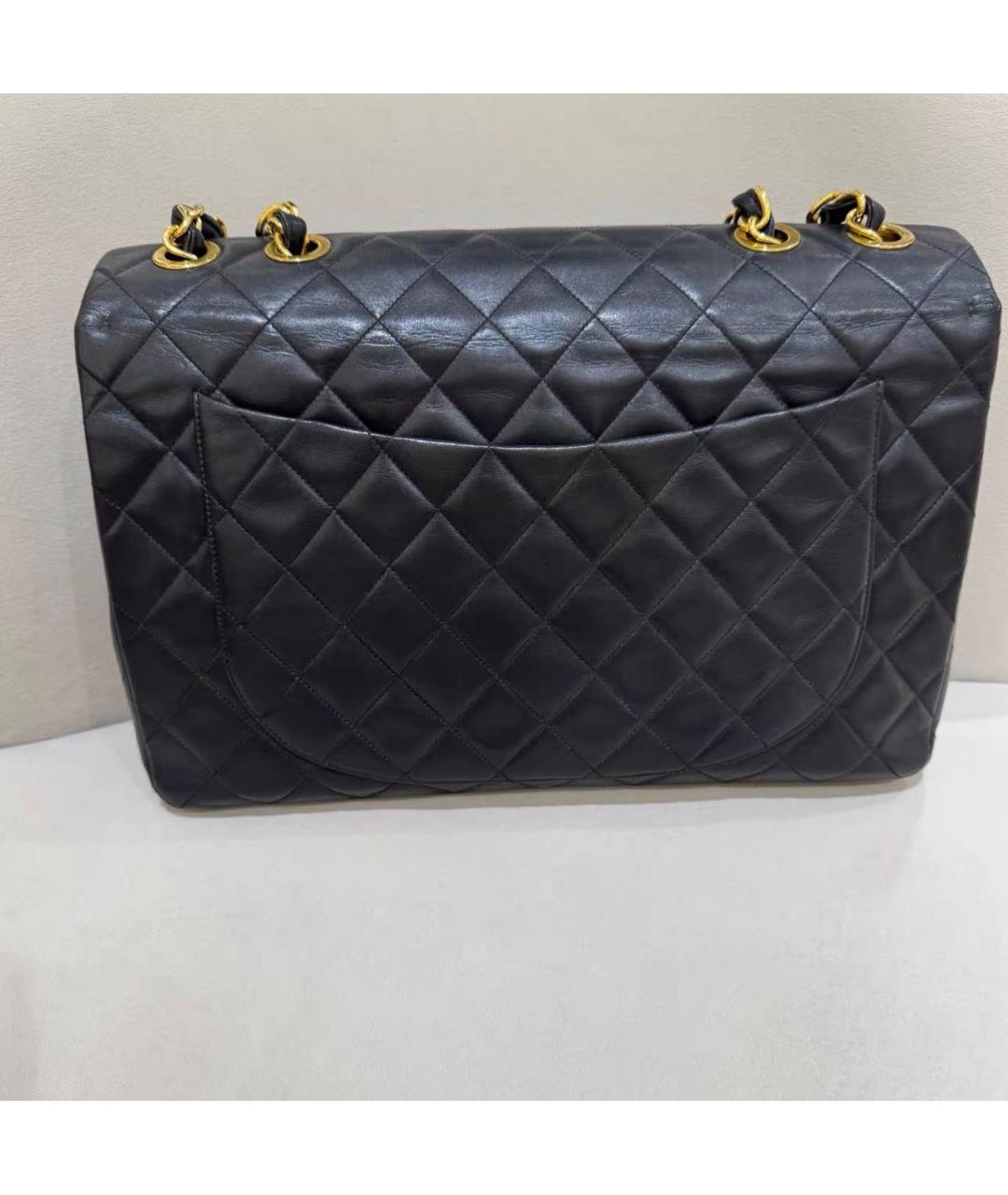 CHANEL Черная кожаная сумка тоут, фото 2