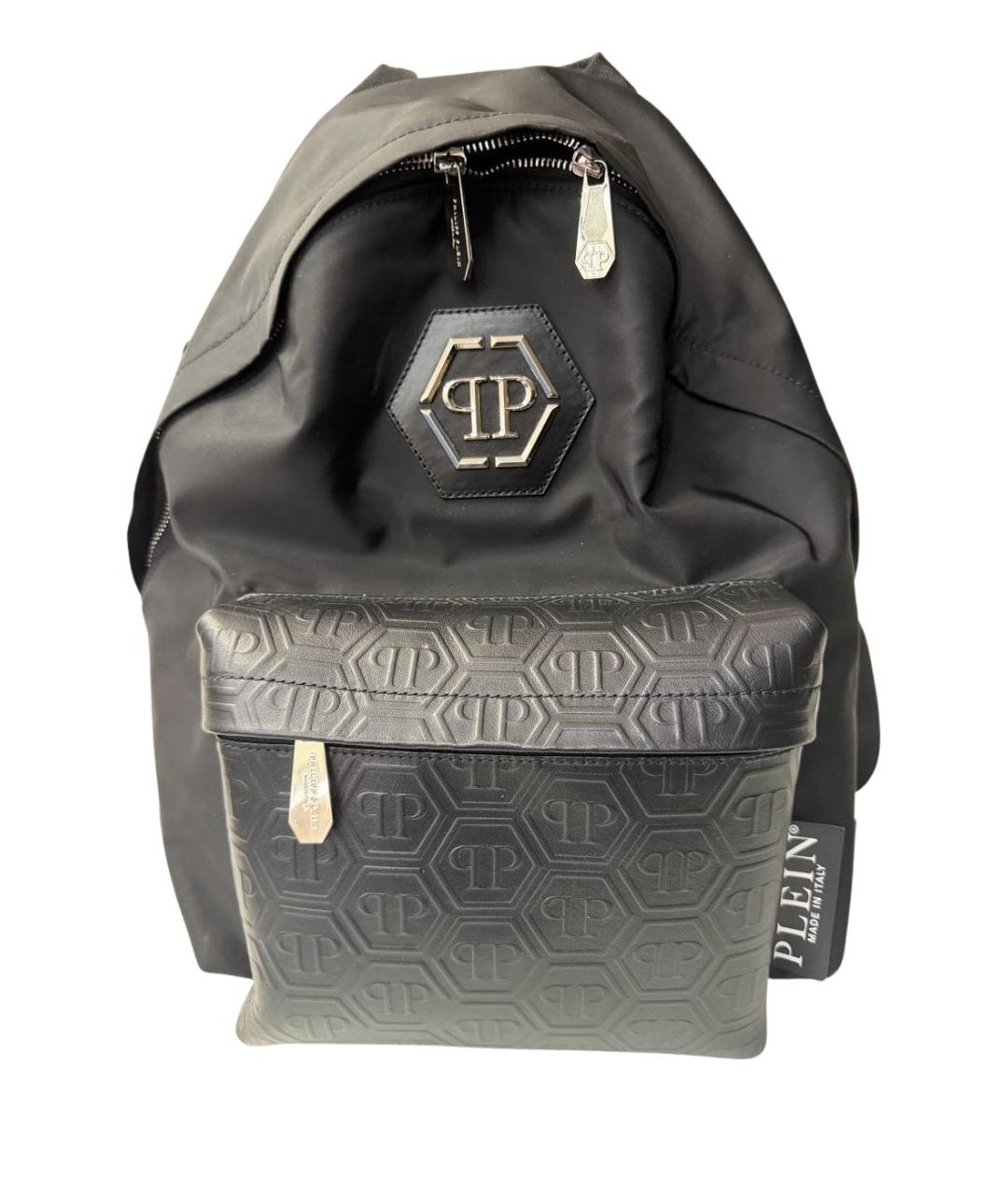 PHILIPP PLEIN Черный рюкзак, фото 1