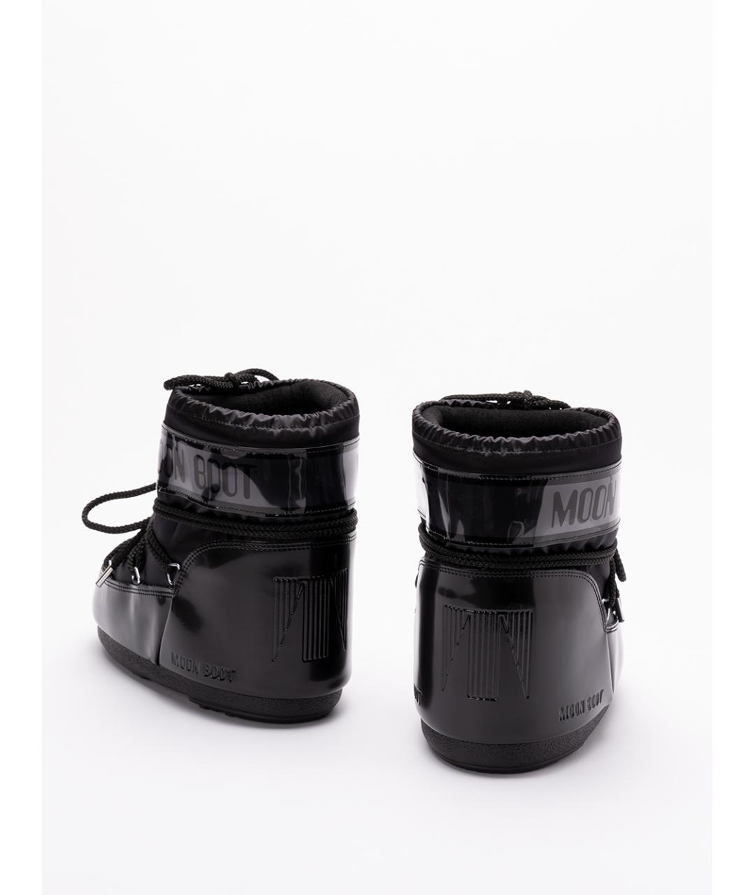MOON BOOT Черные синтетические ботинки, фото 3