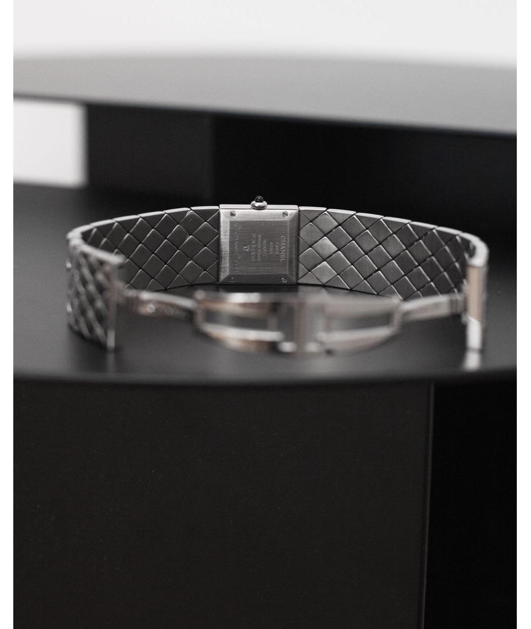 CHANEL Серебряные часы, фото 4