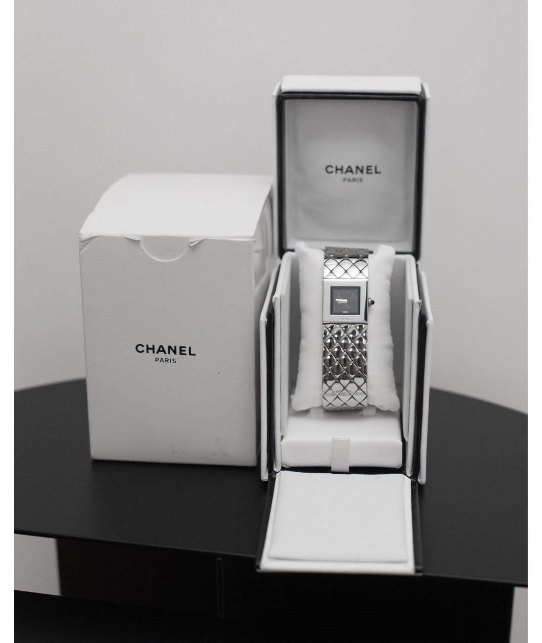 CHANEL Серебряные часы, фото 2