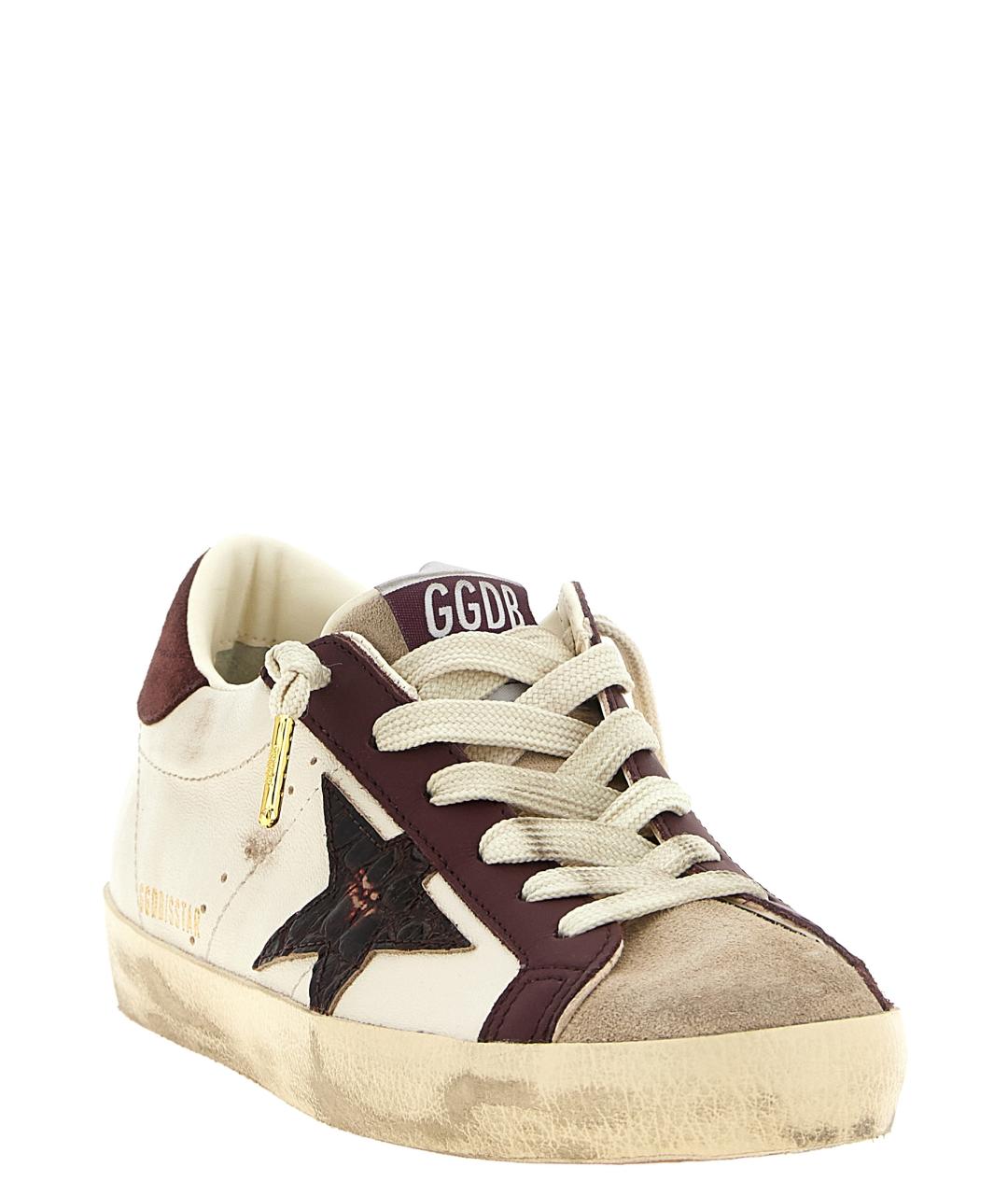 GOLDEN GOOSE Мульти кожаные кеды, фото 2