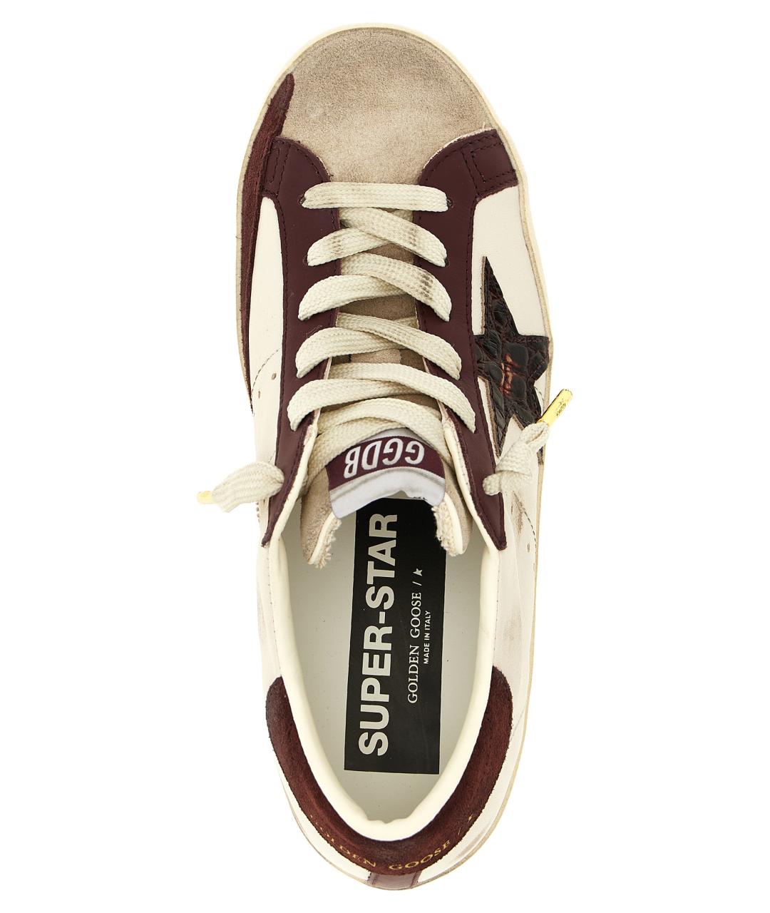 GOLDEN GOOSE Мульти кожаные кеды, фото 4
