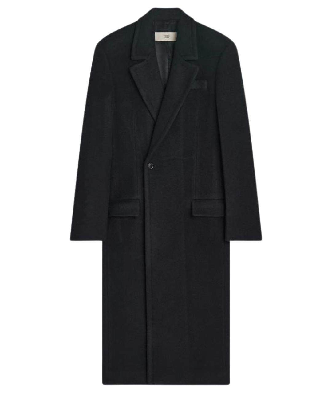 PHOEBE PHILO Черное шерстяное пальто, фото 1
