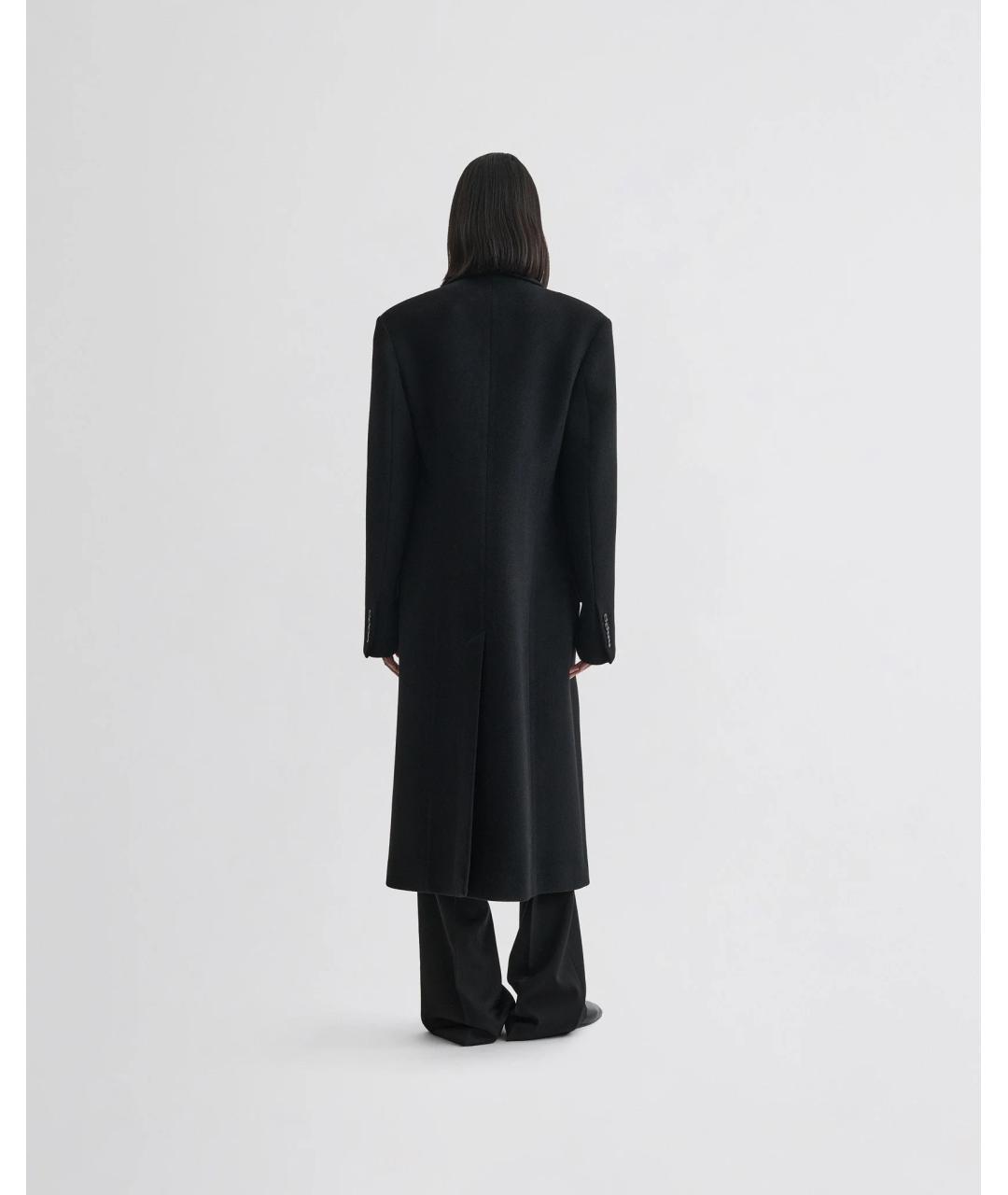 PHOEBE PHILO Черное шерстяное пальто, фото 6