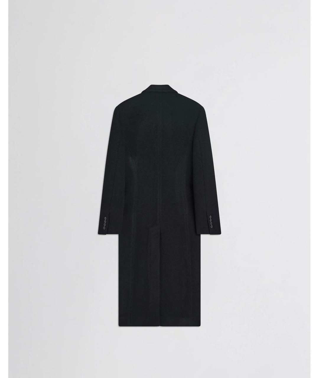 PHOEBE PHILO Черное шерстяное пальто, фото 2