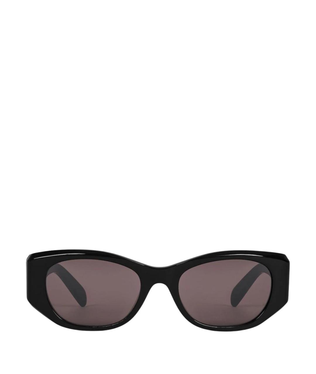 CELINE Черные пластиковые солнцезащитные очки, фото 1