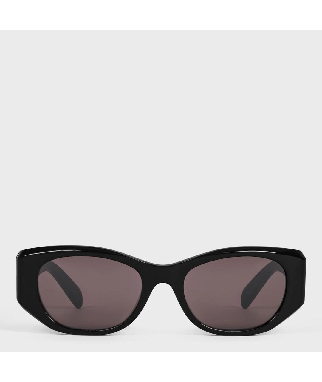 CELINE Черные пластиковые солнцезащитные очки, фото 3