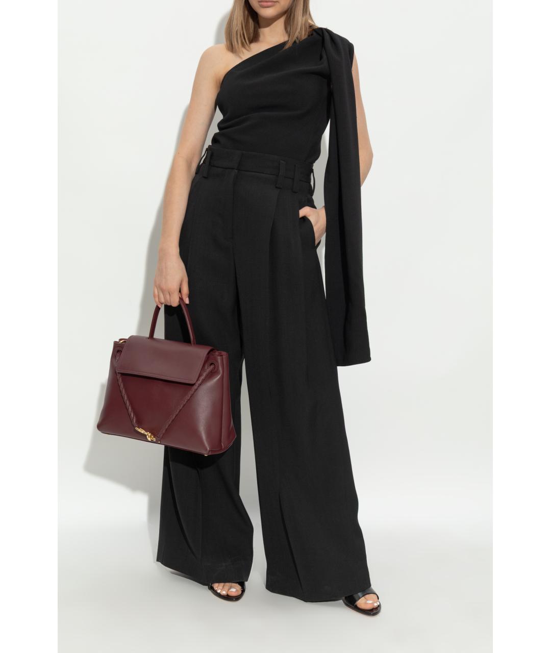 BOTTEGA VENETA Черные кожаные мюли, фото 3