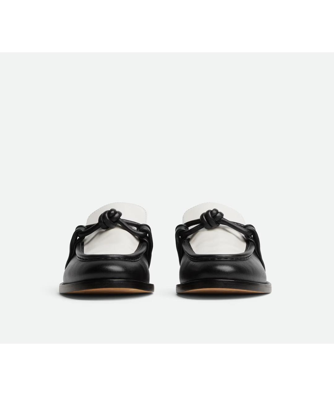 BOTTEGA VENETA Черные кожаные лоферы, фото 3
