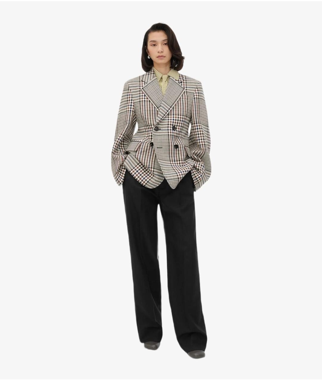 BOTTEGA VENETA Мульти хлопковый жакет/пиджак, фото 2
