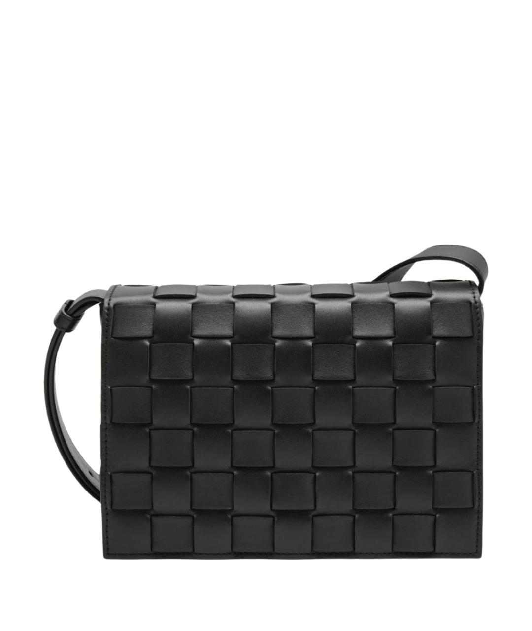 BOTTEGA VENETA Коричневая кожаная сумка на плечо, фото 1