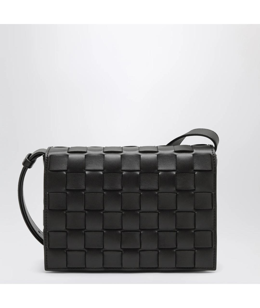BOTTEGA VENETA Коричневая кожаная сумка на плечо, фото 6