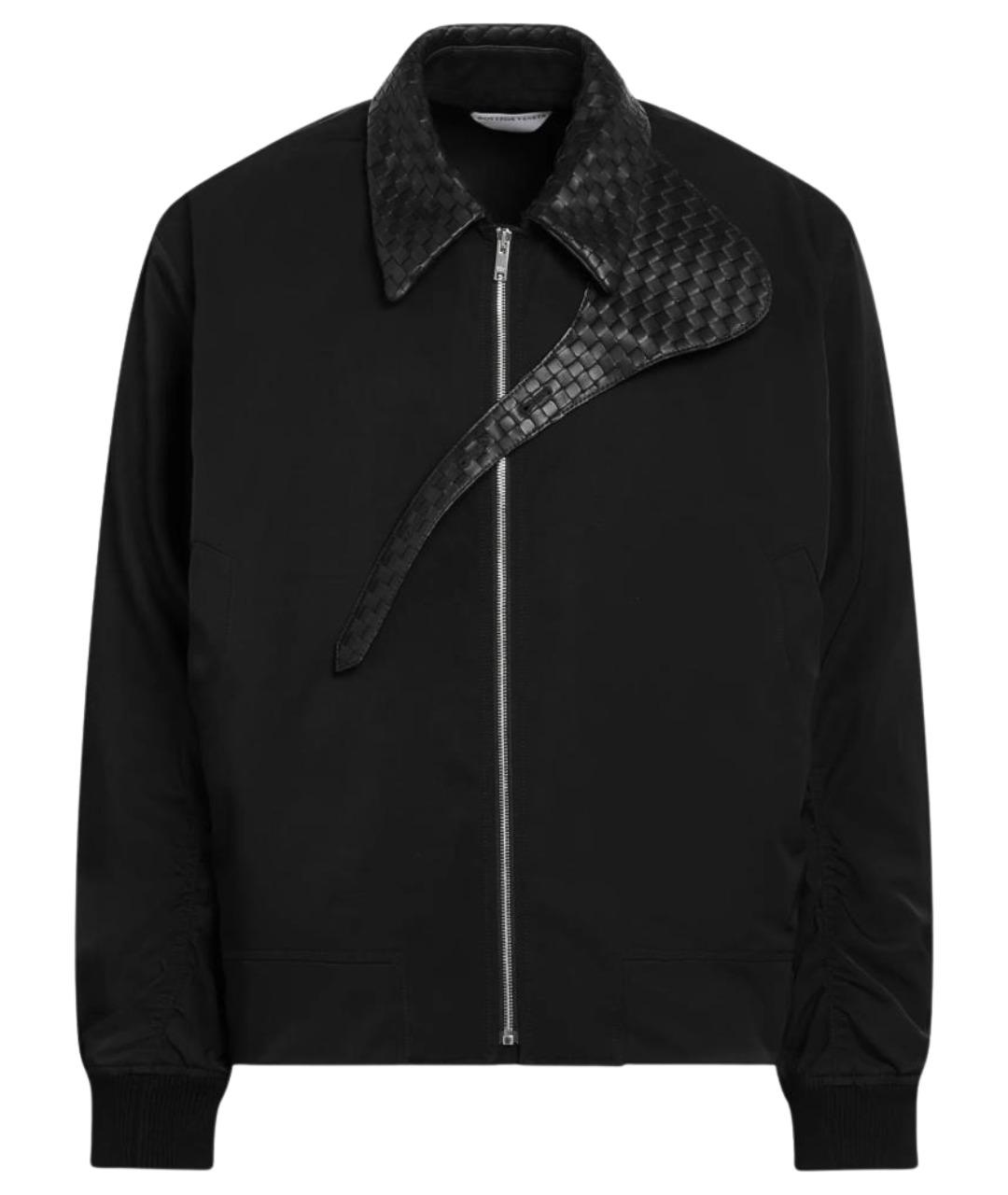 BOTTEGA VENETA Черная полиамидовая куртка, фото 1