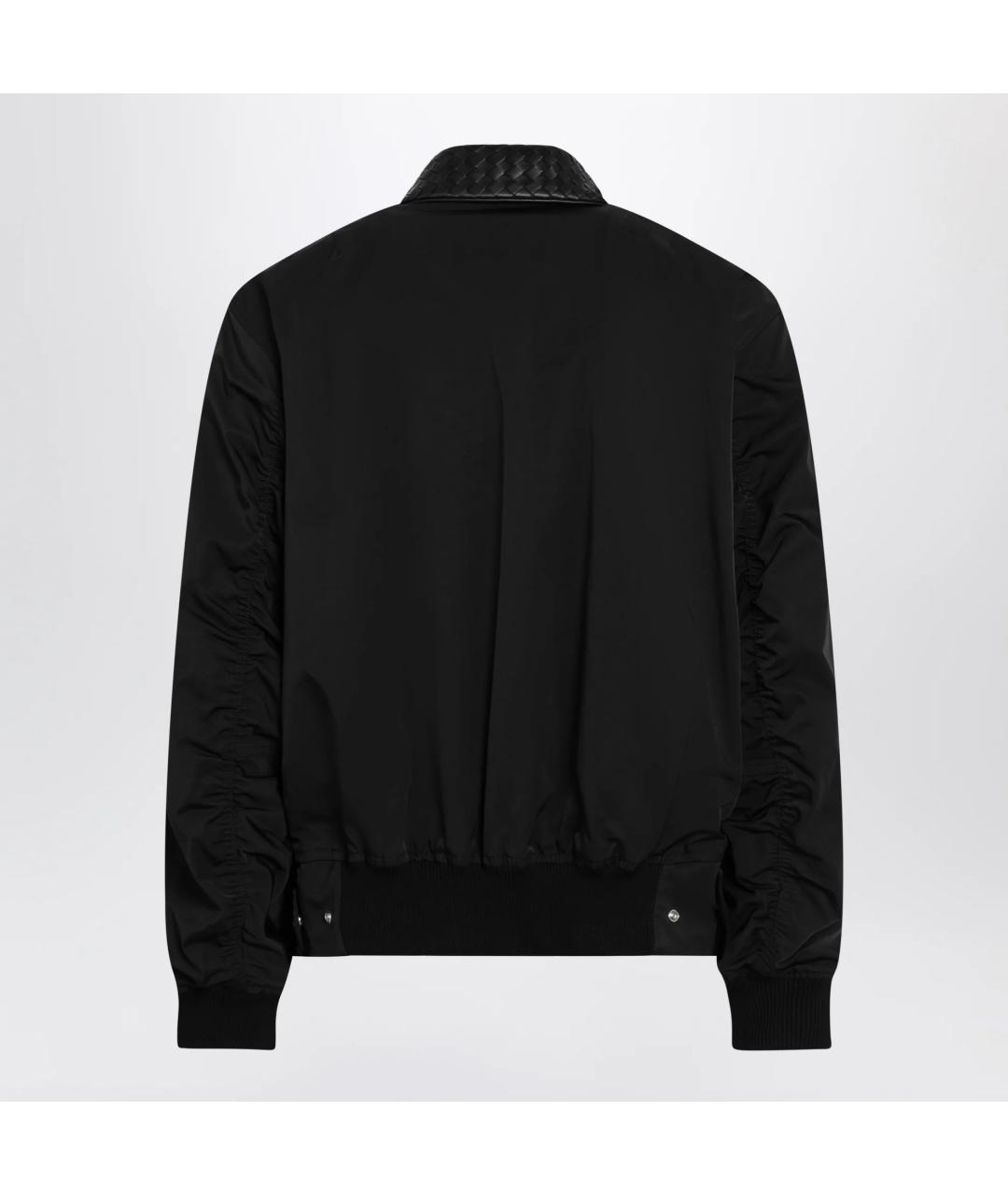 BOTTEGA VENETA Черная полиамидовая куртка, фото 2
