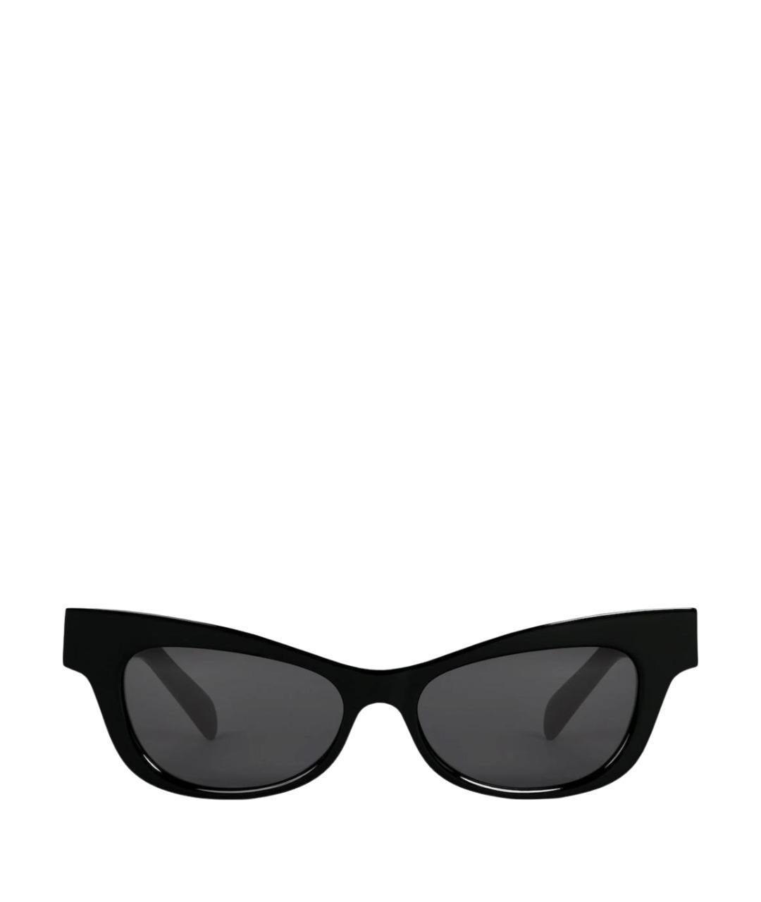 CELINE Черные пластиковые солнцезащитные очки, фото 1
